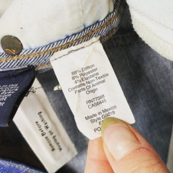 Madewell 10" High-Rise Skinny Jeans: Chewed-Hem Edition - Picture 8 of 11